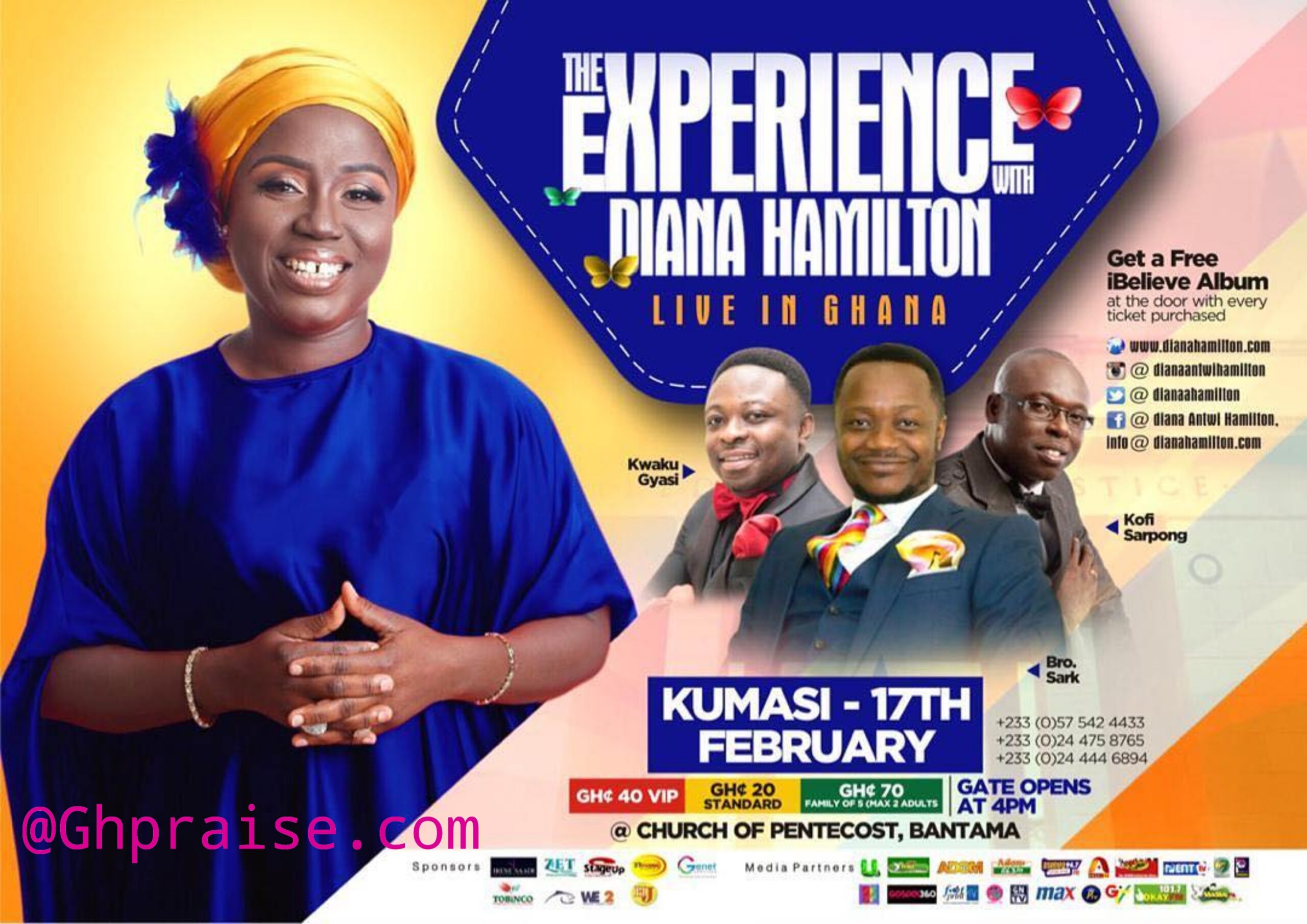 Diana Hamilton Storms Accra and Kumasi 1