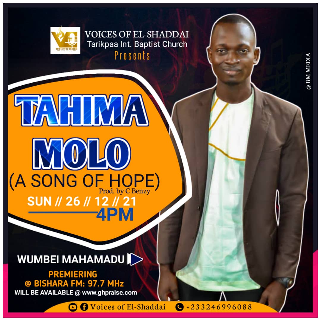 Voices Of El-Shaddai - Tahima Molo (A Song Of Hope)