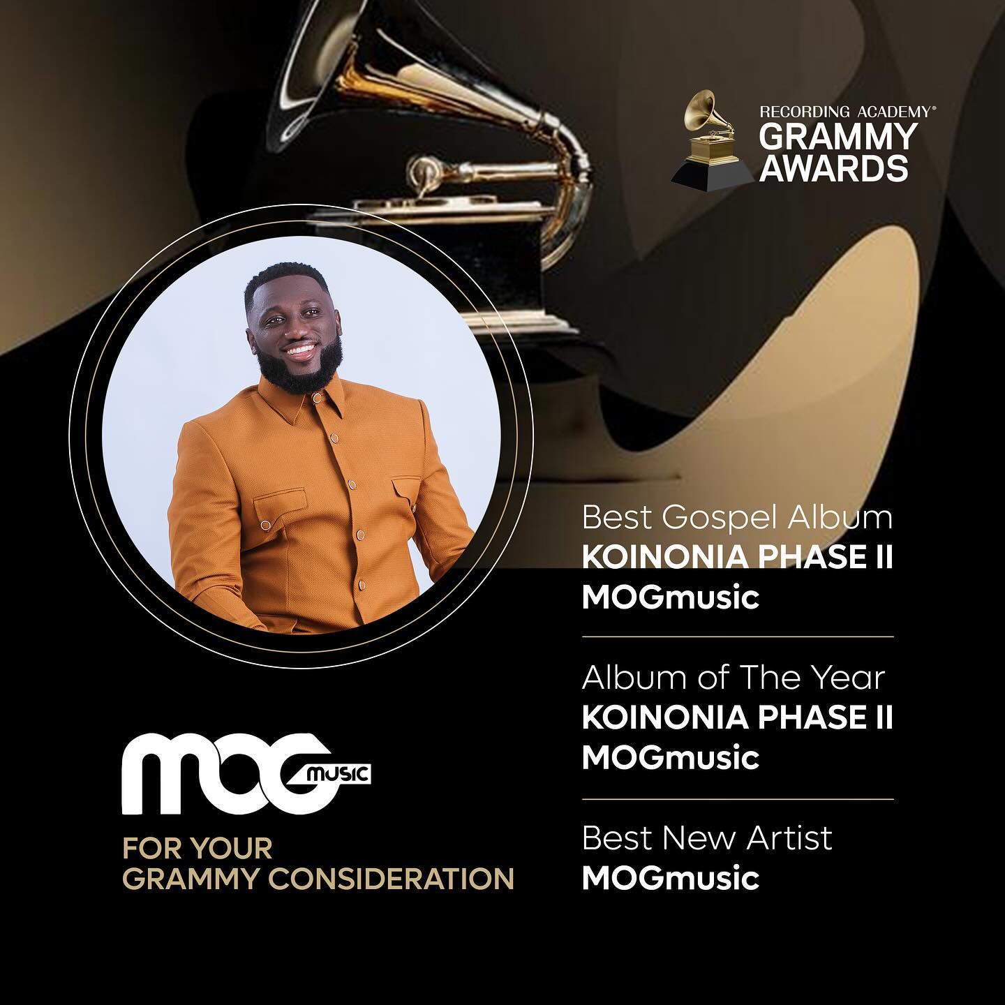 MOGMusic Grabs Recording Academy/GRAMMYs Recognition 1 MOGMusic